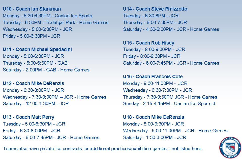 2026-27 AAA Schedule