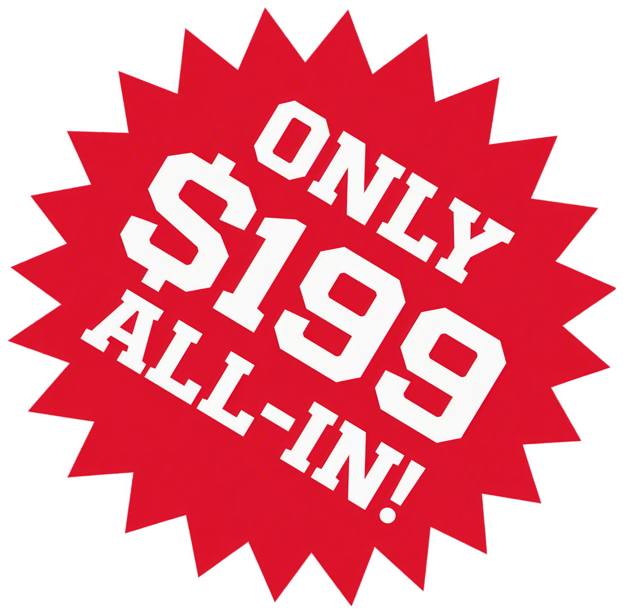 Only $199